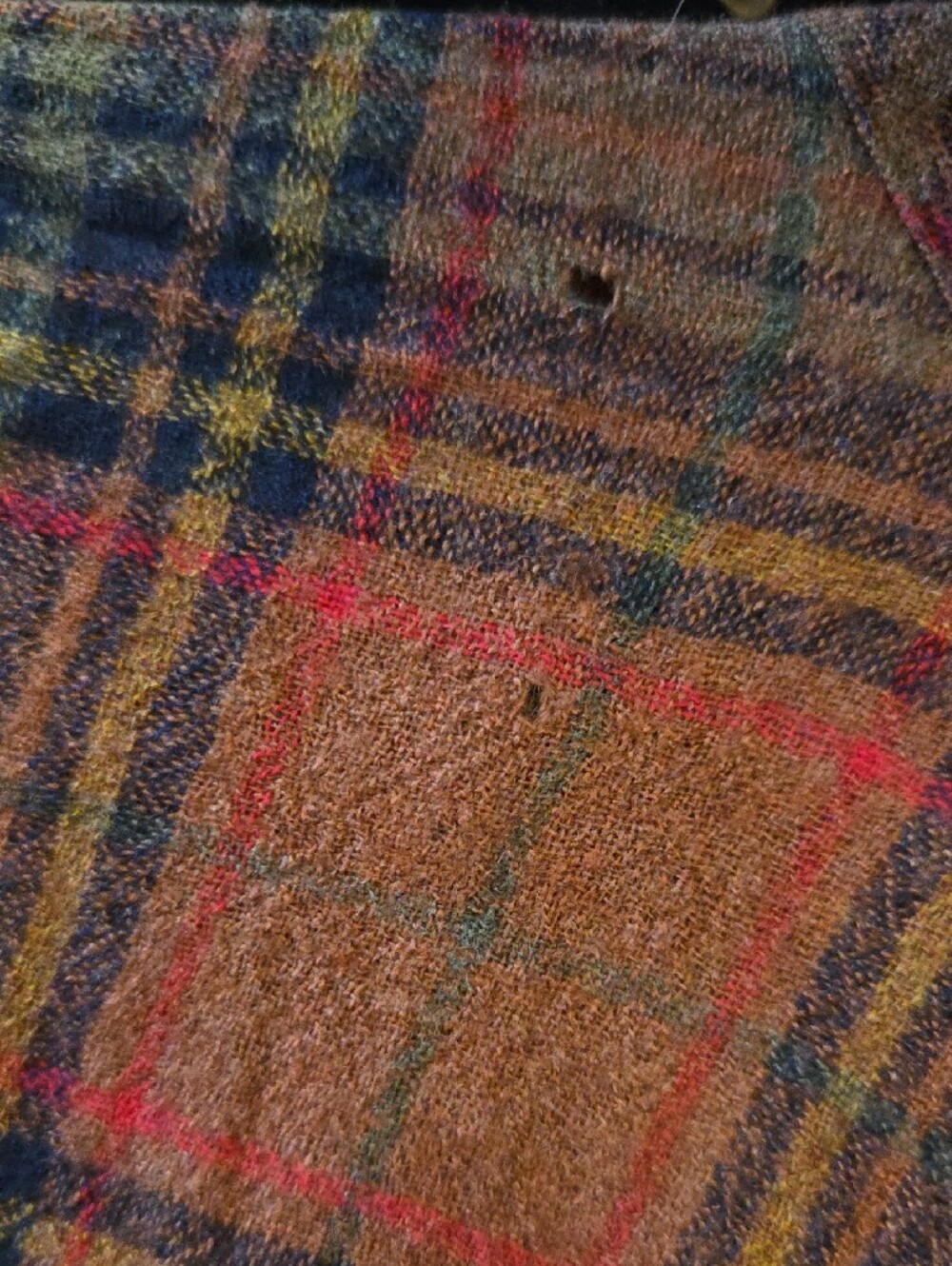 Madewell Plaid Split-Neck Plaid Tunic - Picture 7 of 8